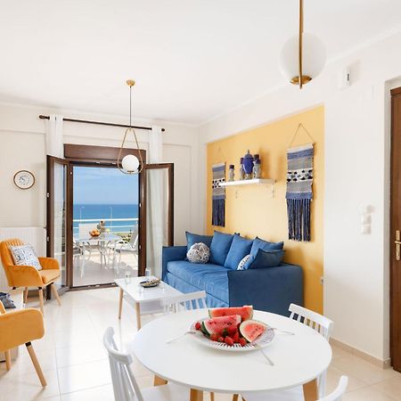 "Peach" - Sea View Maisonette By Sky Hill Resorts Pangalochori Экстерьер фото