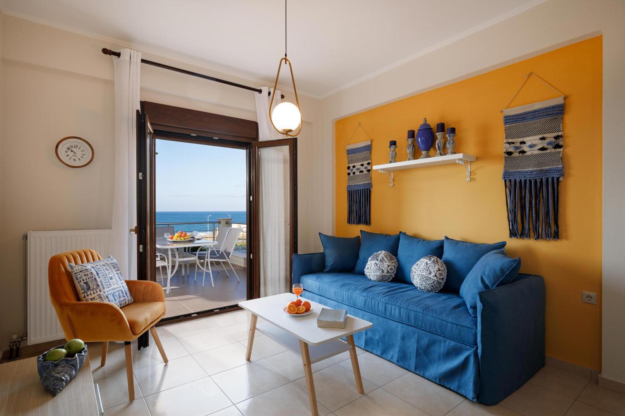 "Peach" - Sea View Maisonette By Sky Hill Resorts Pangalochori Экстерьер фото